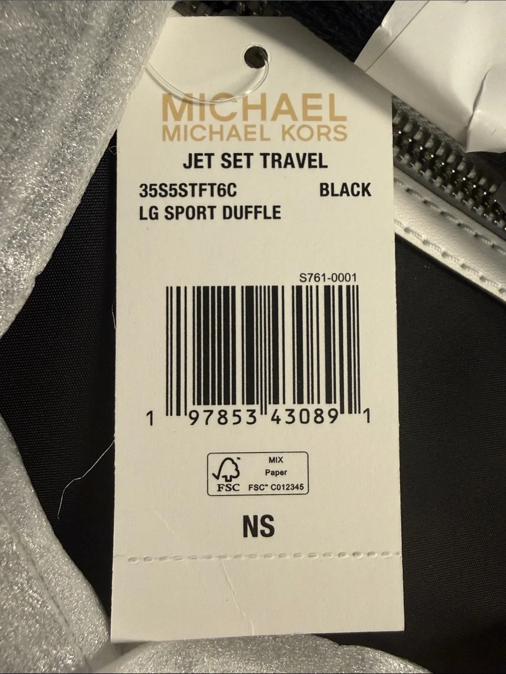 Michael Kors Jet Set Large Nylon Duffel Bag